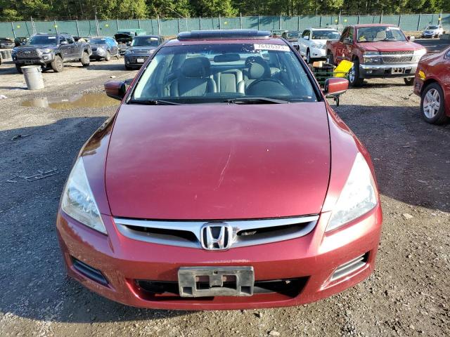 1HGCM56806A066094 - 2006 HONDA ACCORD EX BURGUNDY photo 5