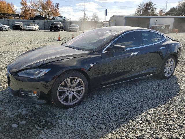 5YJSA1E24LF413566 - 2020 TESLA MODEL S Սև լուսանկար 1