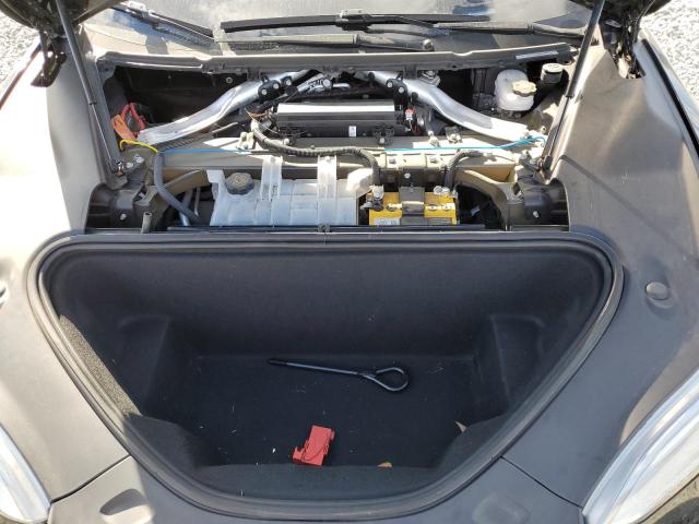 5YJSA1E24LF413566 - 2020 TESLA MODEL S Սև լուսանկար 11