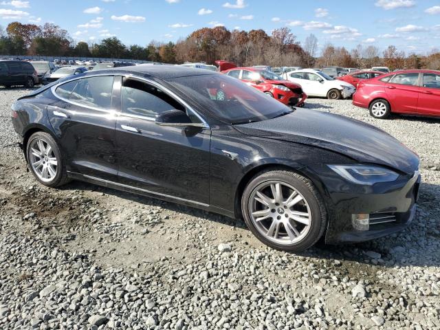 5YJSA1E24LF413566 - 2020 TESLA MODEL S Սև լուսանկար 4