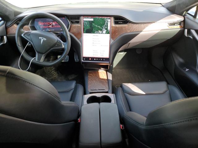 5YJSA1E24LF413566 - 2020 TESLA MODEL S Սև լուսանկար 8