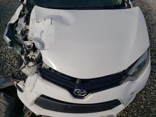 2T1BURHE6GC571669 - 2016 TOYOTA COROLLA L WHITE photo 11