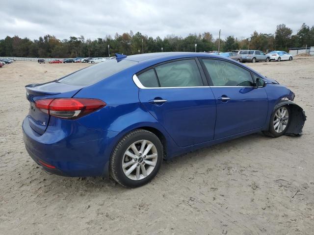 3KPFL4A75HE119248 - 2017 KIA FORTE LX BLUE photo 3