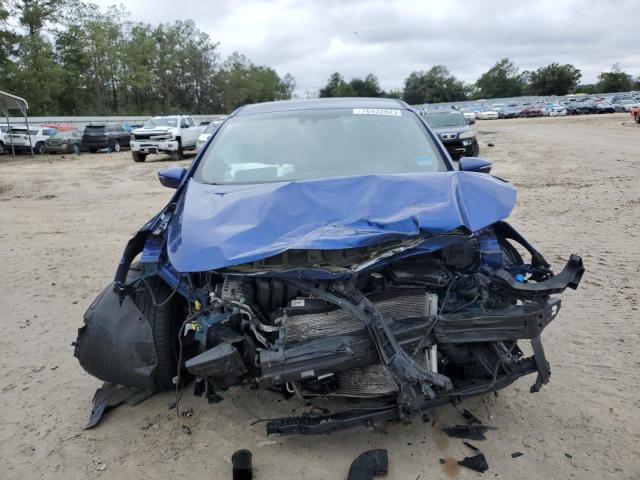 3KPFL4A75HE119248 - 2017 KIA FORTE LX BLUE photo 5