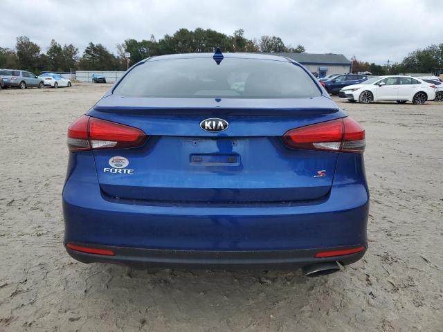 3KPFL4A75HE119248 - 2017 KIA FORTE LX BLUE photo 6