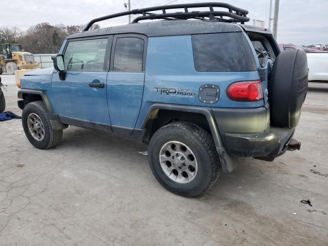 JTEBU4BF2BK112596 - 2011 TOYOTA FJ CRUISER BLUE photo 2