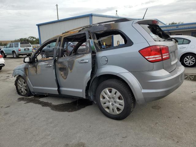 3C4PDCABXJT182878 - 2018 DODGE JOURNEY SE GRAY photo 2