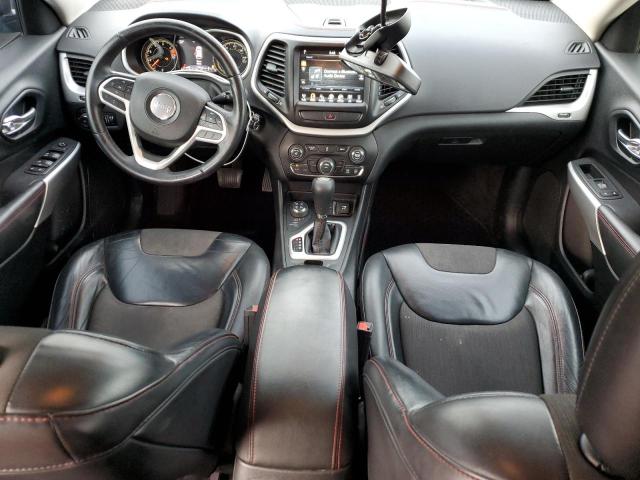 1C4PJMBB3HW626121 - 2017 JEEP CHEROKEE TRAILHAWK BLUE photo 8