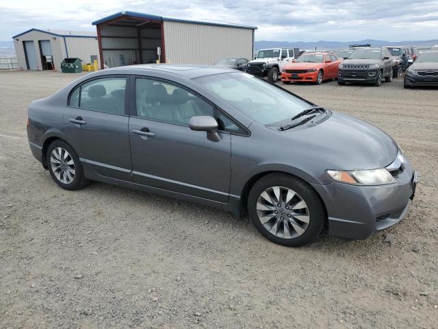 2HGFA16989H346973 - 2009 HONDA CIVIC EXL CHARCOAL photo 4