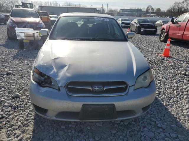 4S3BL626467205566 - 2006 SUBARU LEGACY 2.5I LIMITED SILVER photo 5