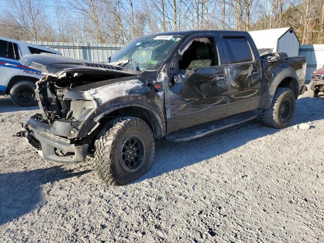 1FTFW1R65DFC61276 - 2013 FORD F150 SVT RAPTOR BLACK photo 1