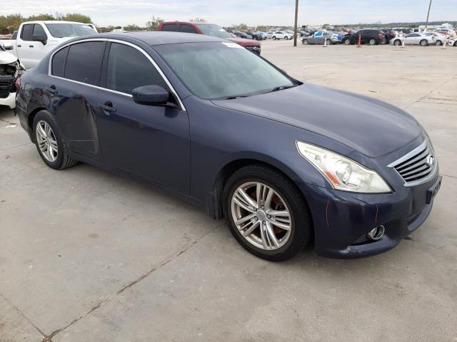 JN1CV6APXCM932056 - 2012 INFINITI G37 BASE BLUE photo 4