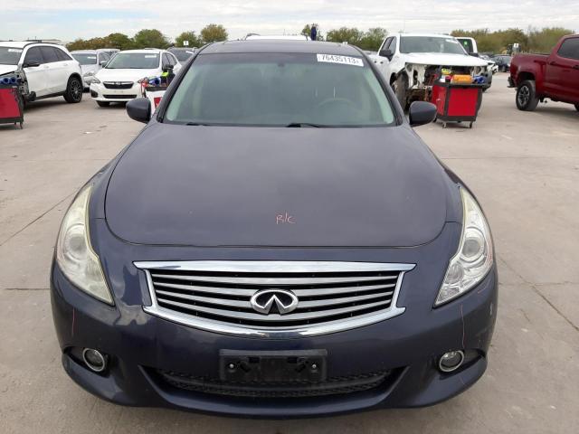 JN1CV6APXCM932056 - 2012 INFINITI G37 BASE BLUE photo 5