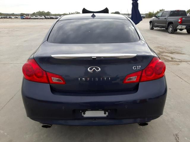 JN1CV6APXCM932056 - 2012 INFINITI G37 BASE BLUE photo 6