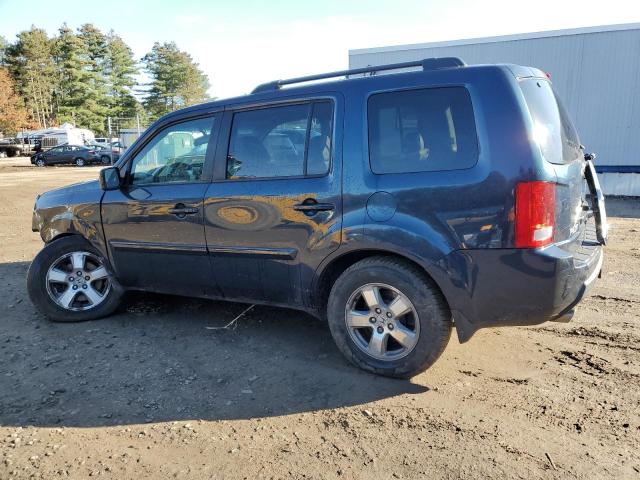 5FNYF4H54BB012682 - 2011 HONDA PILOT EXL BLUE photo 2