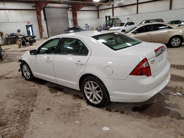 3FAHP0JA4CR434891 - 2012 FORD FUSION SEL WHITE photo 2