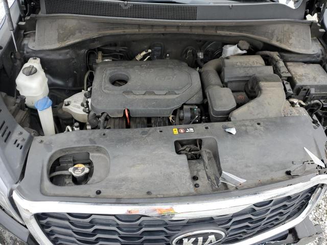 5XYPG4A32KG588782 - 2019 KIA SORENTO L BLACK photo 11