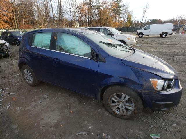 1G1JC6SB8E4124409 - 2014 CHEVROLET SONIC LT BLUE photo 4