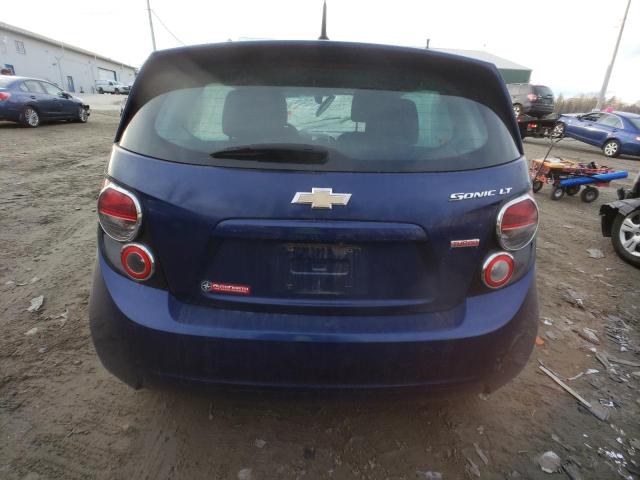 1G1JC6SB8E4124409 - 2014 CHEVROLET SONIC LT BLUE photo 6