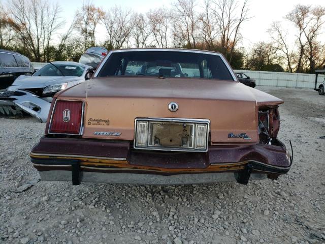 1G2AK37NXCP603653 - 1982 PONTIAC GRAND PRIX LJ BROWN photo 6