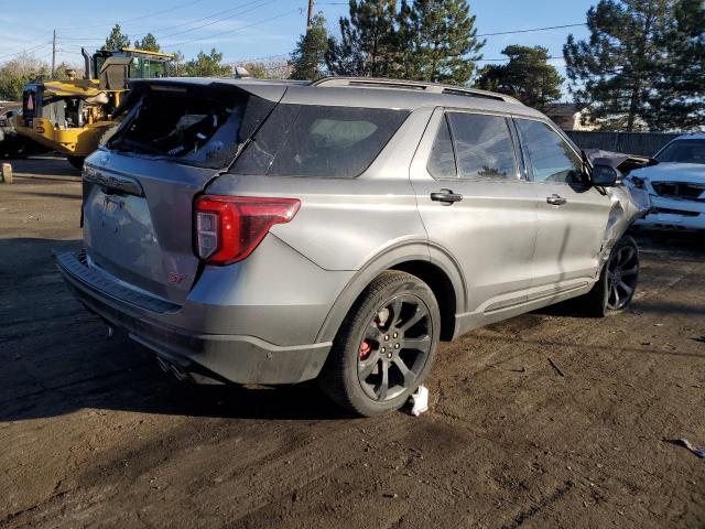 1FM5K8GCXMGA83184 - 2021 FORD EXPLORER ST GRAY photo 3