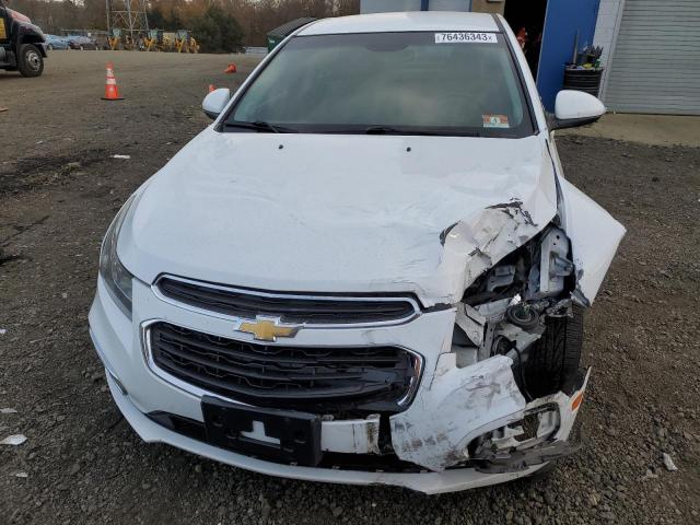 1G1PJ5SB3F7164519 - 2015 CHEVROLET CRUZE ECO WHITE photo 5