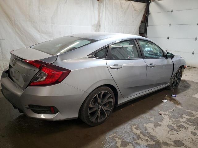 2HGFC2F87MH523268 - 2021 HONDA CIVIC SPORT 银色 照片 3