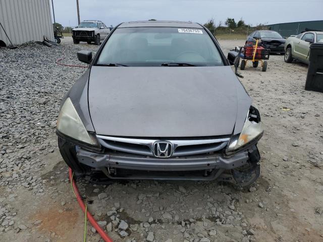 1HGCM56767A125383 - 2007 HONDA ACCORD EX GRAY photo 5