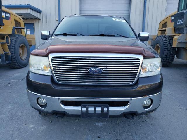 1FTPW14597KB30057 - 2007 FORD F-150 SUPERCREW BROWN photo 5