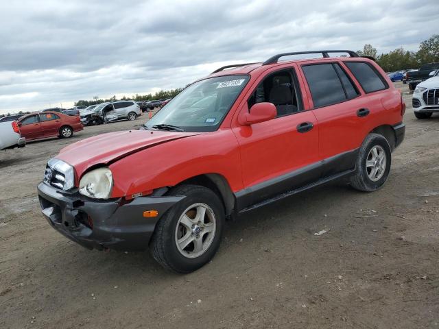 KM8SC13D33U526670 - 2003 HYUNDAI SANTA FE GLS RED photo 1