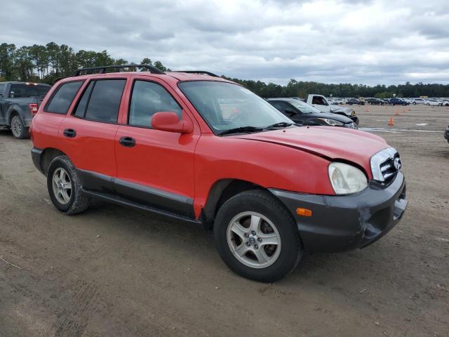 KM8SC13D33U526670 - 2003 HYUNDAI SANTA FE GLS RED photo 4