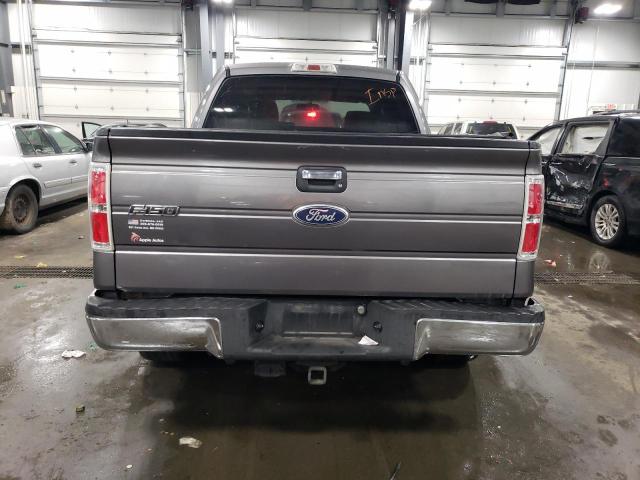 1FTPW14V39FA80722 - 2009 FORD F150 SUPERCREW GRAY photo 6