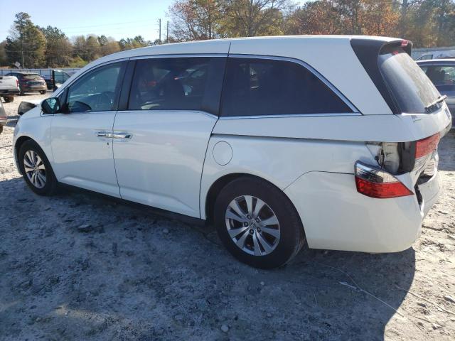 5FNRL5H40EB040719 - 2014 HONDA ODYSSEY EX WHITE photo 2