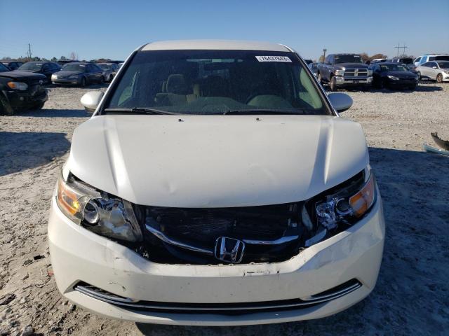 5FNRL5H40EB040719 - 2014 HONDA ODYSSEY EX WHITE photo 5