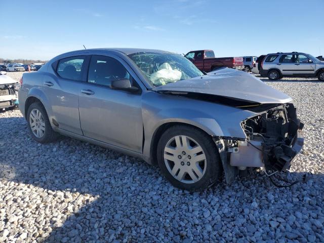 1C3CDZAB7DN653718 - 2013 DODGE AVENGER SE GRAY photo 4