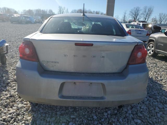 1C3CDZAB7DN653718 - 2013 DODGE AVENGER SE GRAY photo 6