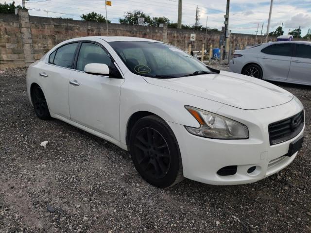 1N4AA5AP6EC438706 - 2014 NISSAN MAXIMA S WHITE photo 4