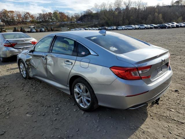 1HGCV1F19LA063084 - 2020 HONDA ACCORD LX GRAY photo 2