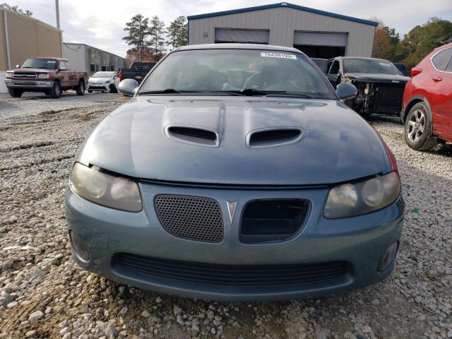 6G2VX12U25L447188 - 2005 PONTIAC GTO BLUE photo 5