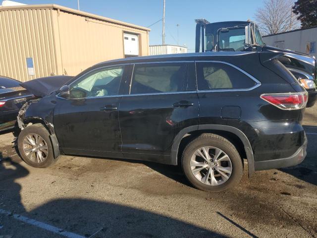5TDJKRFH7FS153609 - 2015 TOYOTA HIGHLANDER XLE BLACK photo 2