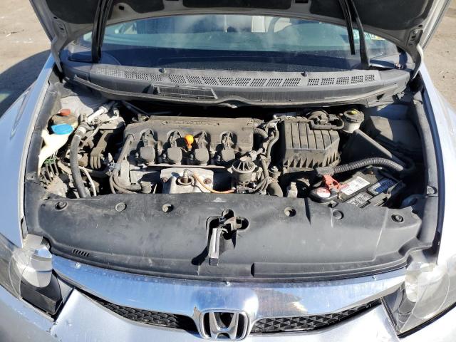 2HGFA1F91BH521991 - 2011 HONDA CIVIC EXL ვერცხლისფერი ფოტო 11