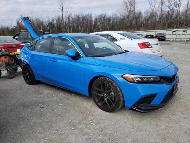 19XFL1G83RE001313 - 2024 HONDA CIVIC SPORT TOURING أزرق صورة 4