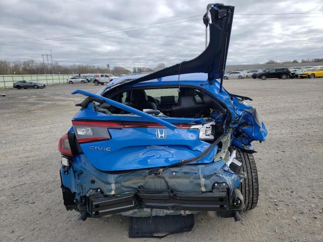 19XFL1G83RE001313 - 2024 HONDA CIVIC SPORT TOURING أزرق صورة 6