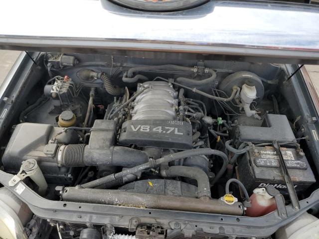 5TBRT34133S422843 - 2003 TOYOTA TUNDRA ACCESS CAB SR5 CHARCOAL photo 11