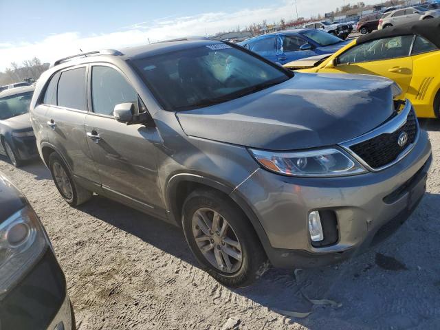 5XYKT3A64EG508820 - 2014 KIA SORENTO LX TAN photo 4