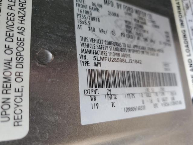 5LMFU28588LJ21842 - 2008 LINCOLN NAVIGATOR 银色 照片 13