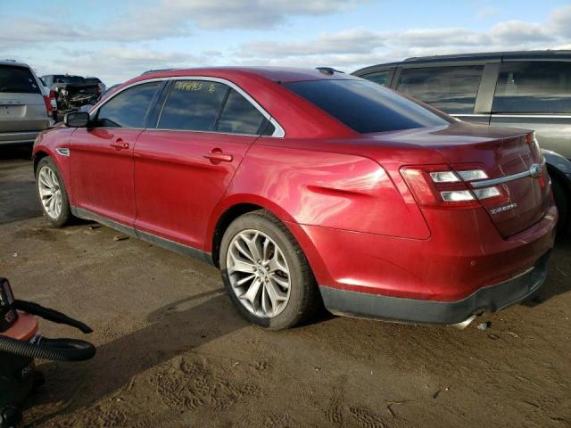 1FAHP2F81FG152155 - 2015 FORD TAURUS LIMITED RED photo 2