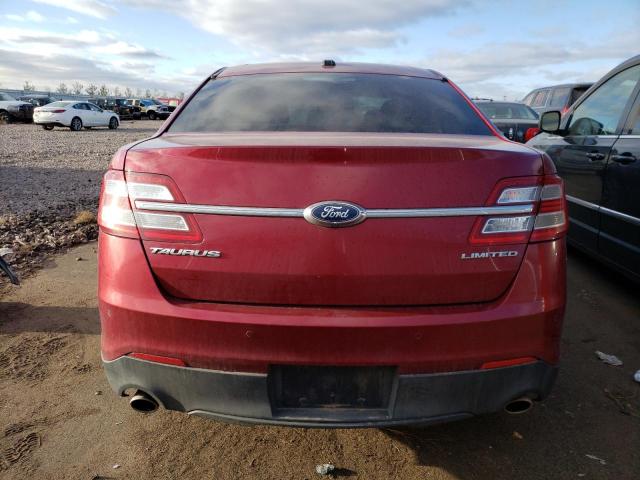 1FAHP2F81FG152155 - 2015 FORD TAURUS LIMITED RED photo 6