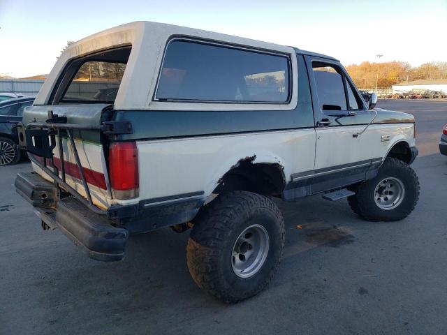 1FMEU15H5MLA12711 - 1991 FORD BRONCO U100 GREEN photo 3