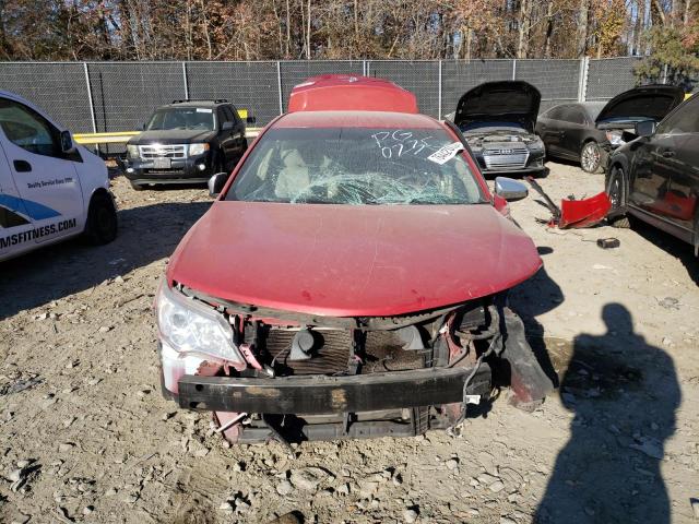 4T4BF1FK1DR330235 - 2013 TOYOTA CAMRY L RED photo 5